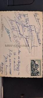 Aanzichtkaart met handtekeningen van Belgische Renners - Ron, Autres types, Enlèvement