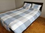 bed boxspring, Ophalen, 140 cm, Zo goed als nieuw, Twijfelaar