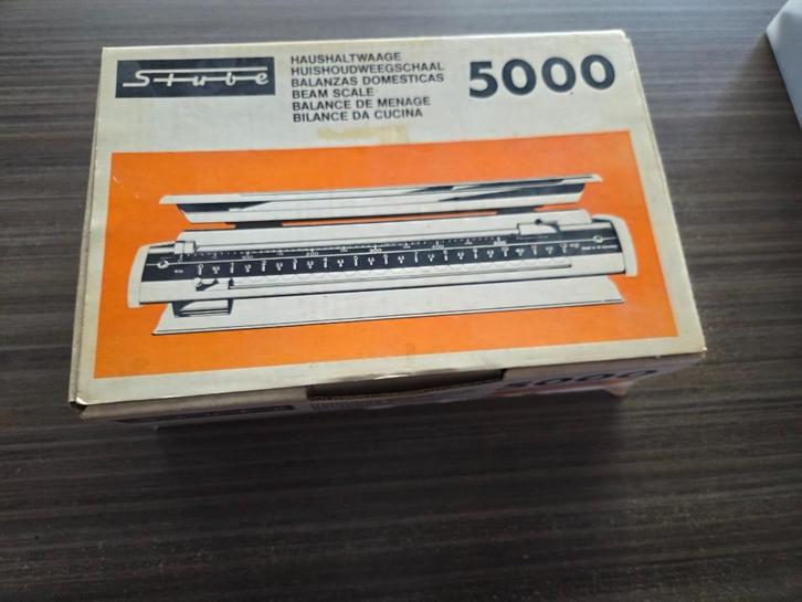 Vintage Stube huishoudweegschaal, Antiek en Kunst, Antiek | Keukengerei, Ophalen