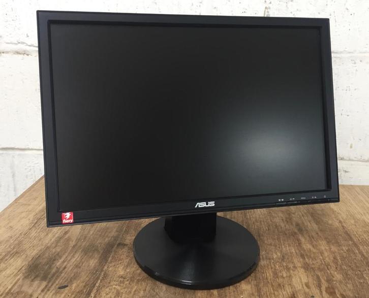 ASUS VW199T-P 19" WXGA+ LED Monitor, Computers en Software, Monitoren, Zo goed als nieuw, 61 t/m 100 Hz, DVI, VGA, Ingebouwde speakers