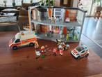 Playmobil ziekenhuis met extra voertuigen, Kinderen en Baby's, Ophalen of Verzenden, Zo goed als nieuw