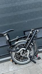 Brompton H6RN Noir 6 vitesses eclairage dynamo, Vélos & Vélomoteurs, Vélos | Vélos pliables, Comme neuf, Brompton, 14 à 16 pouces