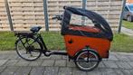 Elektrische babboe Big bakfiets in heel goede staat, Ophalen, Zo goed als nieuw, 4 kinderen of meer, Huif