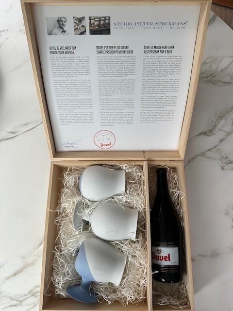 Duvel Collection - Studio Pieter Stockmans glazen, Verzamelen, Biermerken, Nieuw, Glas of Glazen, Duvel, Ophalen