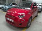 Fiat 500E e-500 42 kWh Red seulement 1400 km Prix tvac, Auto's, 4 zetels, Stof, Zwart, Cabriolet