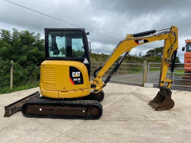 Mini Pelle Caterpillar 303.5E, Zakelijke goederen, Machines en Bouw | Kranen en Graafmachines, Graafmachine, Ophalen of Verzenden