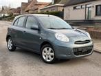 Nissan Micra automatique - 1er proprietaire - carnet complet, Achat, Entretenue par le concessionnaire, Noir, 5 portes