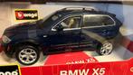 BMW X5 Bburago 1/19 Diamond Collection bleu, Comme neuf