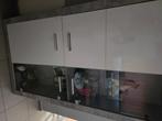 Vitrine kast €10, Huis en Inrichting, Kasten | Vitrinekasten, Ophalen, Gebruikt, 100 tot 150 cm, Glas