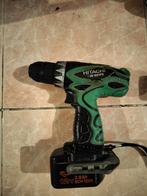 Hitachi boormachine DS 12DVF3, Doe-het-zelf en Bouw, Ophalen of Verzenden, Gebruikt, Boormachine