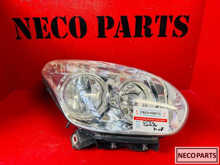 OPEL COMBO H7 HALOGEEN KOPLAMP ORIGINEEL, Auto-onderdelen, Verlichting, Opel, Gebruikt, Ophalen of Verzenden