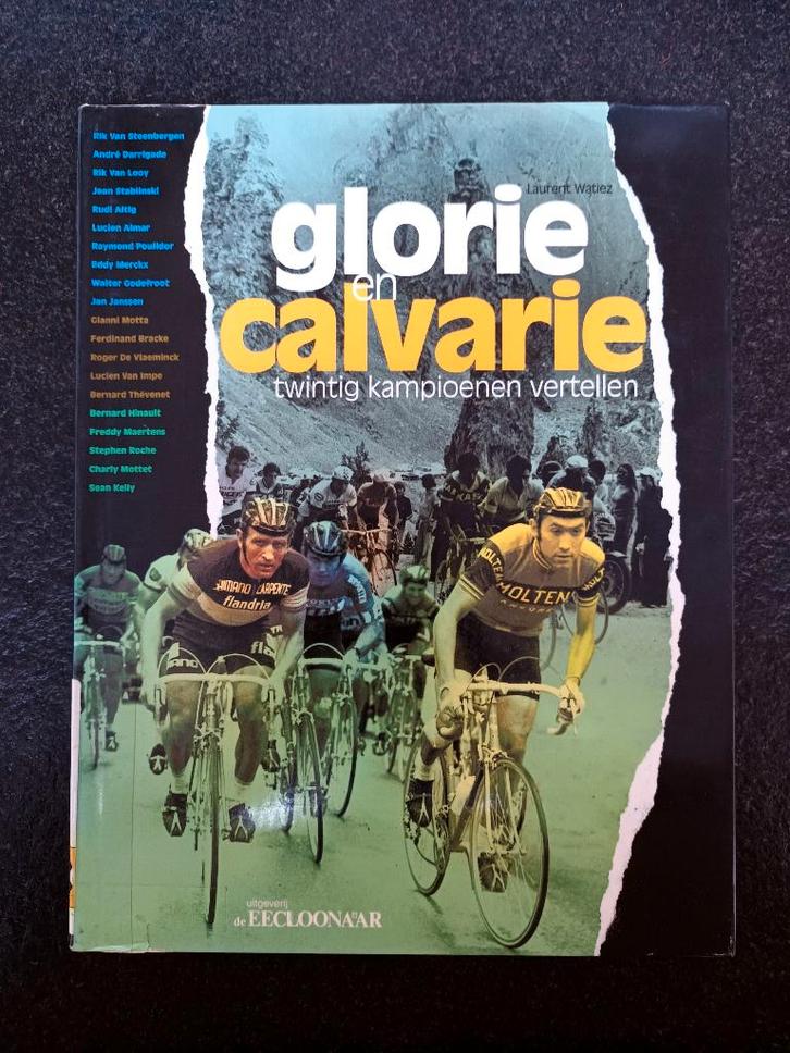 Glorie en calvarie - Twintig kampioenen vertellen, Boeken, Sportboeken, Zo goed als nieuw, Lopen en Fietsen, Verzenden