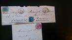 lettres timbres, Enveloppe, Envoi