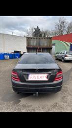 Mercedes c200 2008, Auto's, Parkeersensor, Achterwielaandrijving, Zwart, 4 cilinders