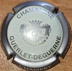 Capsule Champagne GUERLET-DEGUERNE crème & gris nr.20f, Enlèvement ou Envoi, Neuf, France, Champagne