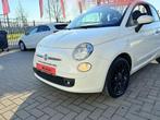 Fiat 500 Cabrio 0.9i TwinAir 138.000KM, Auto's, Fiat, Cabriolet, Wit, Leder, Bedrijf
