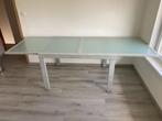Tafel (uitschuifbaar), Huis en Inrichting, Tafels | Eettafels, Ophalen, Gebruikt, 50 tot 100 cm, Vijf personen of meer