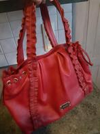 Handtas Rubinstein Leder, Handtassen en Accessoires, Ophalen of Verzenden, Zo goed als nieuw, Rood, Handtas