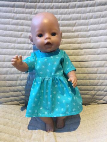 300. Babyborn: Nieuw turkooise jurkje beschikbaar voor biedingen