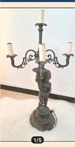 Bronzen Beeld kandelaar
Werkt nog
Afmetingen : hoogte 75 cm, Antiek en Kunst, Antiek | Brons en Koper, Ophalen