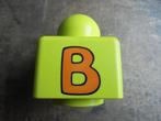 Lego Primo Brick 1x1 with Print (zie foto's), Kinderen en Baby's, Ophalen of Verzenden, Gebruikt, Losse stenen, Lego Primo