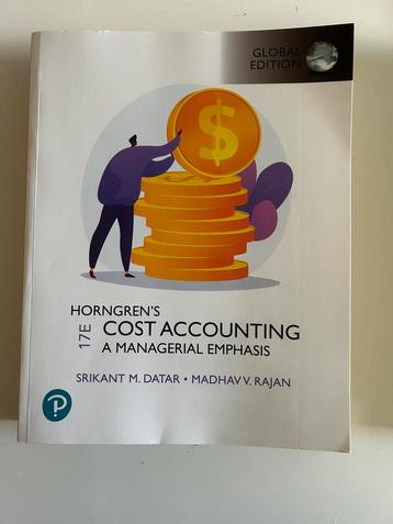 Horngren’s cost accounting a managerial emphasis beschikbaar voor biedingen