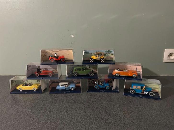 TinTin / Kuifje modelauto’s, Hobby en Vrije tijd, Modelauto's | 1:87, Gebruikt, Ophalen