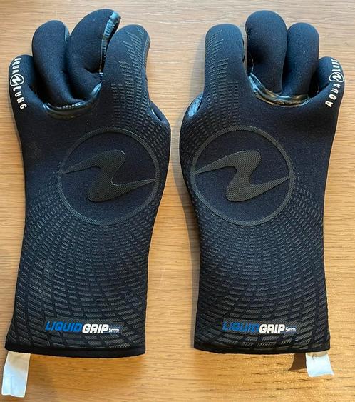 Handschoenen Aqualung LiquidGrip 5mm XS, Watersport en Boten, Duiken, Zo goed als nieuw, Duikpak, Ophalen of Verzenden