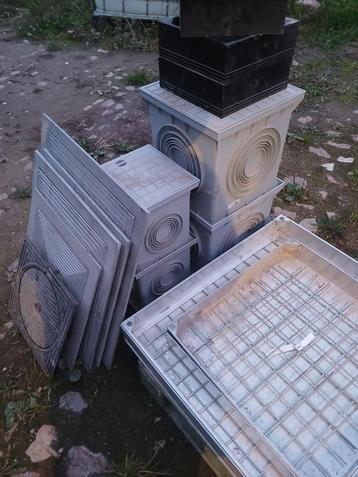 Pvc & Alu - koppelstukken, deksel,.. voor afvoer & riolering beschikbaar voor biedingen