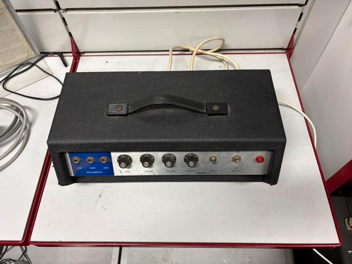 Amplificateur Vintage National GA920P - Tremolo & Reverb 70s, TV, Hi-fi & Vidéo, Chaîne Hi-fi, Utilisé, Enlèvement