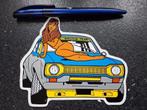 Vintage sticker fun kermis pitspoes Racing Team Ford, Ophalen of Verzenden, Zo goed als nieuw, Auto of Motor