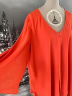 prachtige blouse Frank Lyman Design 50-52 - gratis blouse, Verzenden, Maat 46/48 (XL) of groter, Oranje, Zo goed als nieuw