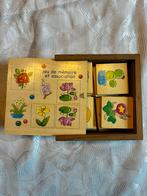 Memory des fleurs, Enfants & Bébés, Jouets | Jouets en bois, Enlèvement, Utilisé