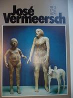1976 José VERMEERSCH beeldhouwer affiche expo C. Dongen, BXL, Ophalen of Verzenden