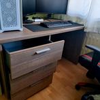 Bureau met 3 ladekasten, Maison & Meubles, Enlèvement, Utilisé, Bureau