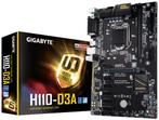 Gigabyte H110 D3A, Informatique & Logiciels, Enlèvement ou Envoi, LGA 1151, DDR4, Comme neuf