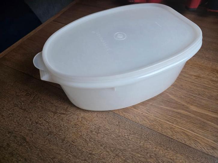 Tupperware Vintage : Ensemble Après-Cuisson, Maison & Meubles, Cuisine| Tupperware, Comme neuf, Autres types, Blanc, Enlèvement ou Envoi