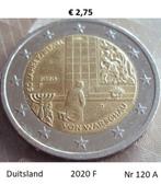 2 Euromunten Duitsland F, 2 euros, Enlèvement ou Envoi, Monnaie en vrac, Allemagne