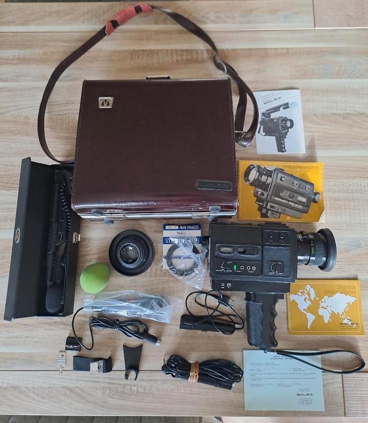 Bolex 581 Sound Macro Zoom – Set, Audio, Tv en Foto, Videocamera's Analoog, Camera, Ophalen of Verzenden
