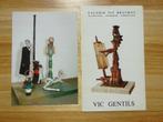 Vic Gentils 2 invitaties, Boeken, Kunst en Cultuur | Beeldend, Ophalen of Verzenden, Zo goed als nieuw, Beeldhouwkunst