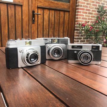 Lot van 3 Vintage Camera's! Moet weg! beschikbaar voor biedingen