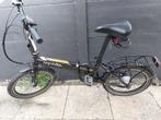 Elektrische plooifiets rijdt goed, Fietsen en Brommers, Elektrische fietsen, Ophalen, 30 tot 50 km per accu