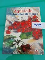 LIVRES POUR AQUARELLISTES, Ophalen, Zo goed als nieuw, Schilder- en Tekenkunst, Divers