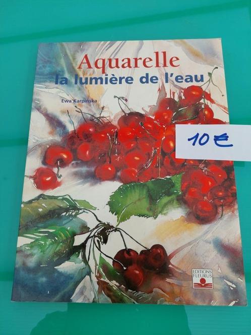 LIVRES POUR AQUARELLISTES, Boeken, Kunst en Cultuur | Beeldend, Zo goed als nieuw, Schilder- en Tekenkunst, Ophalen