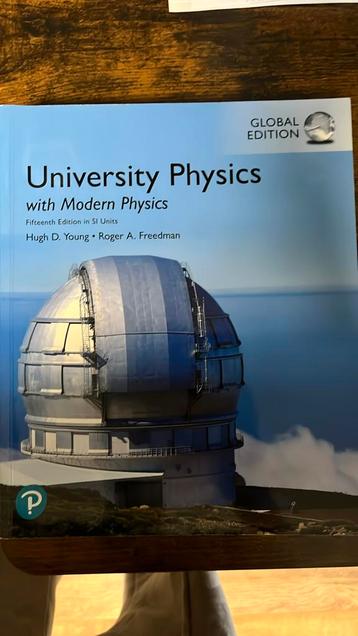University Physics with Modern Physics 15th Edition beschikbaar voor biedingen
