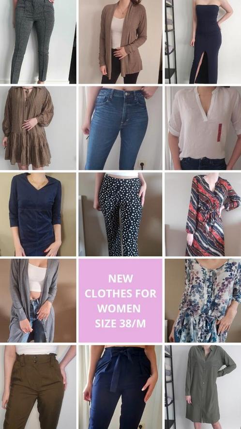 Nieuwe dameskleding maat 38/M, Kleding | Dames, Dames-kledingpakketten, Nieuw, Maat 38/40 (M), Ophalen of Verzenden