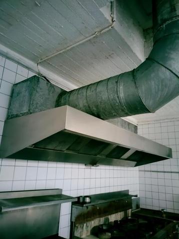 Hotte aspirante pour cuisine professionnelle, Electroménager, Enlèvement, Utilisé, Hotte murale