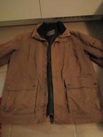 Bruine winterjas heren, Ophalen, Gedragen, Maat 48/50 (M)