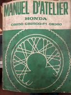 Workshopmanual Honda CB250, ook G, CB360, Motoren, Ophalen of Verzenden, Honda