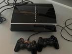 PlayStation 3 Slim + 2 controllers, Games en Spelcomputers, Ophalen, Gebruikt, Met 2 controllers, 120 GB